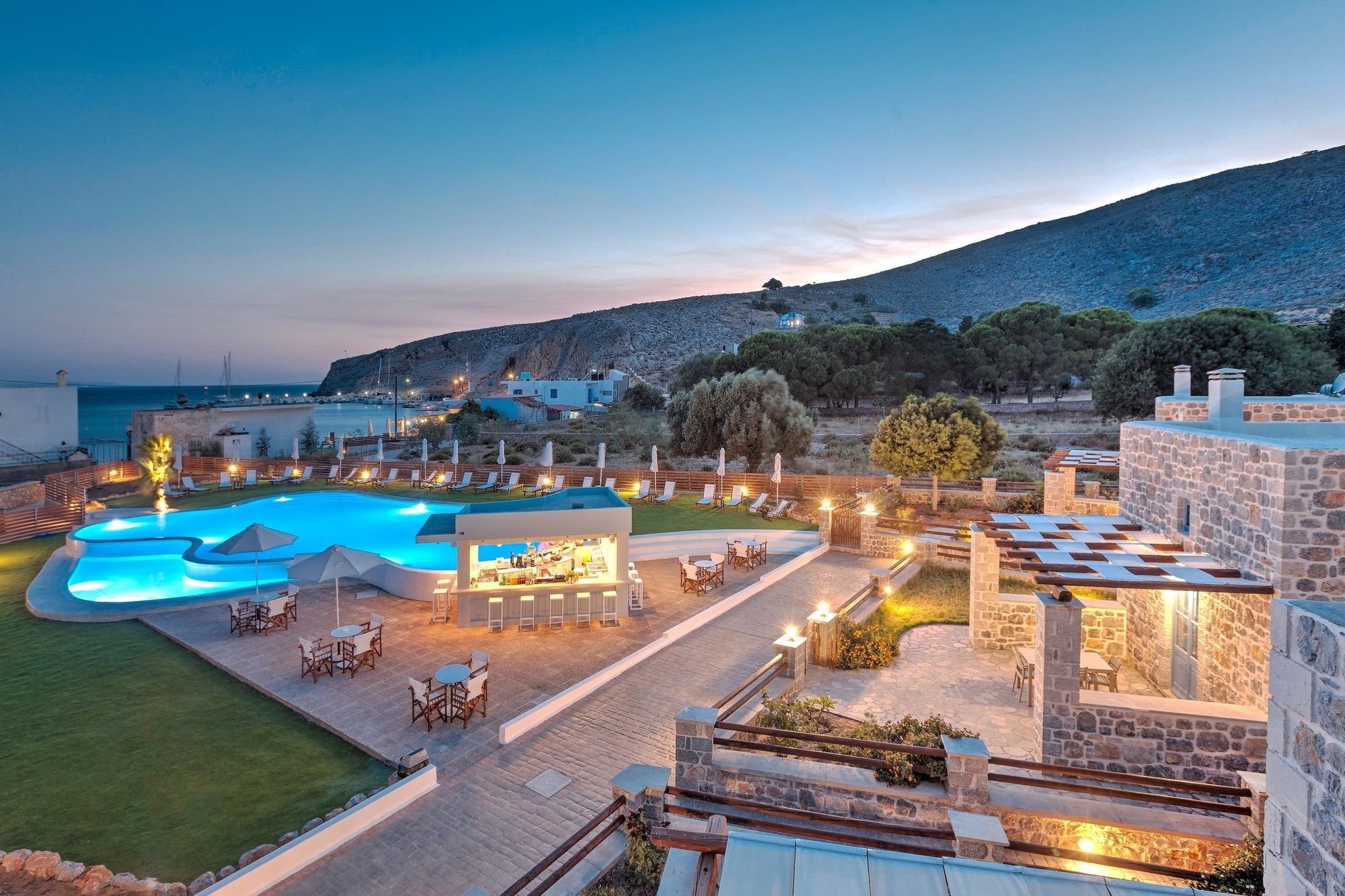 H Hotel Pserimos Villas Pserimos Town Exterior foto